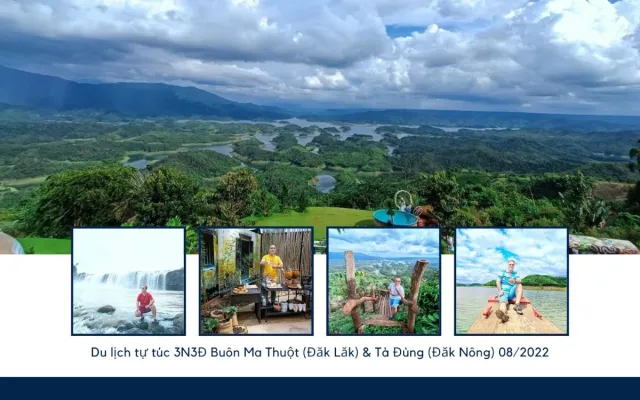 Du lịch tự túc 3N3Đ Buôn Ma Thuột (Đăk Lăk) & Tà Đùng (Đăk Nông) 08/2022