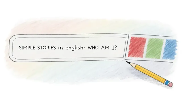 Learn English Like a Child: The Secret to Natural Absorption with the "Who Am I?" Series