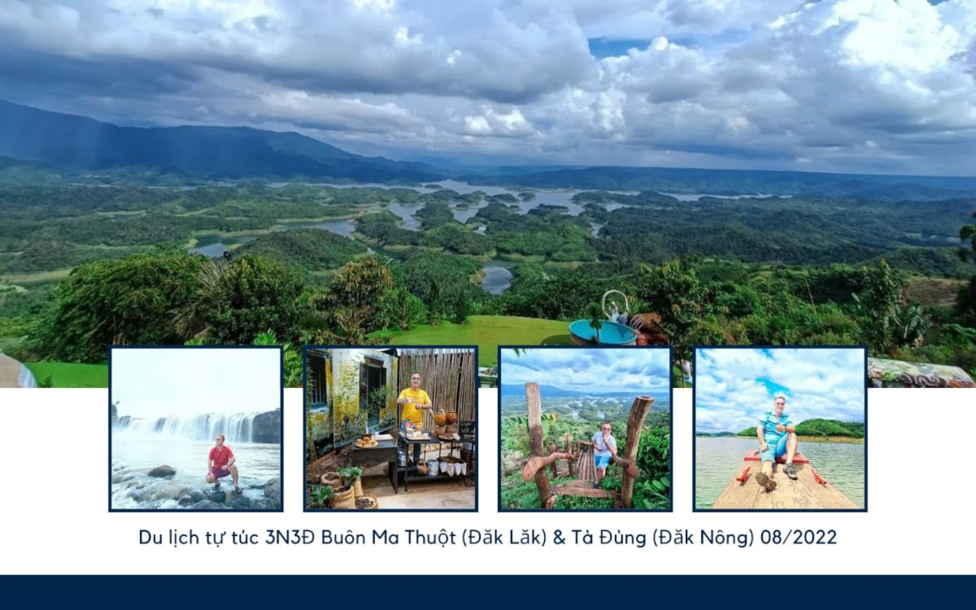 Du lịch tự túc 3N3Đ Buôn Ma Thuột (Đăk Lăk) & Tà Đùng (Đăk Nông) 08/2022